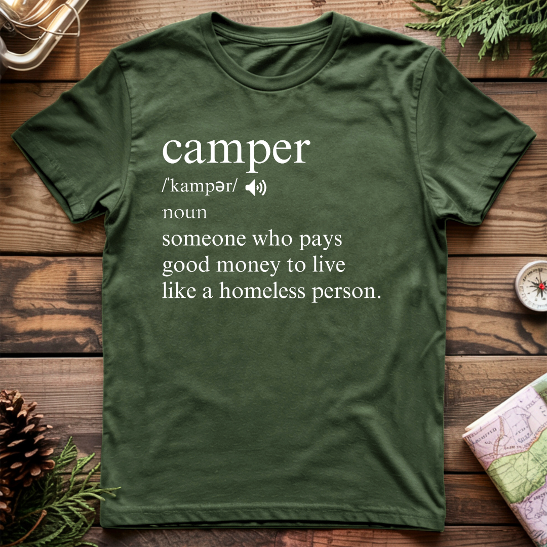Camper Definition T-Shirt
