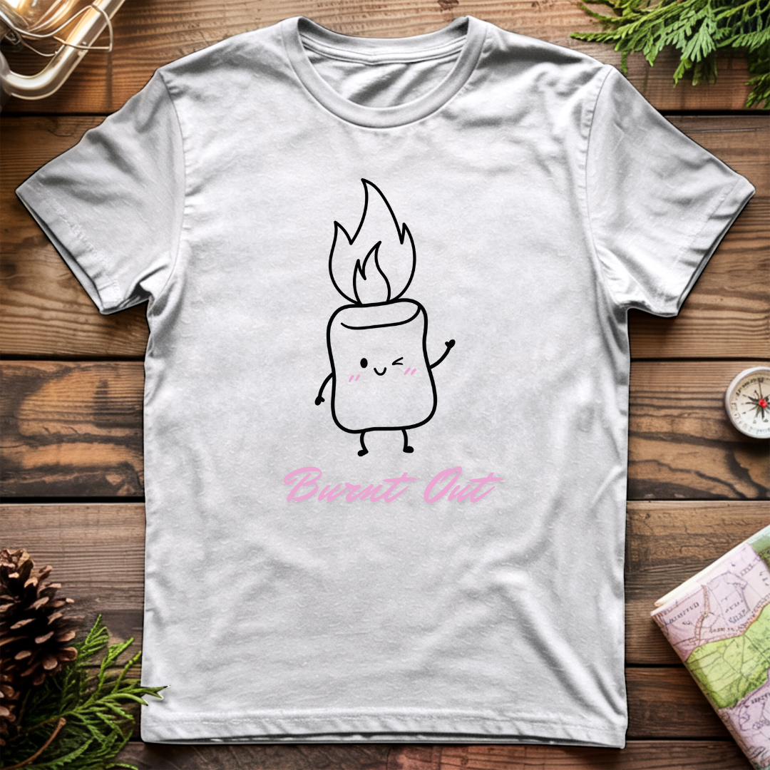 Burnt Out Marshmallow T-Shirt