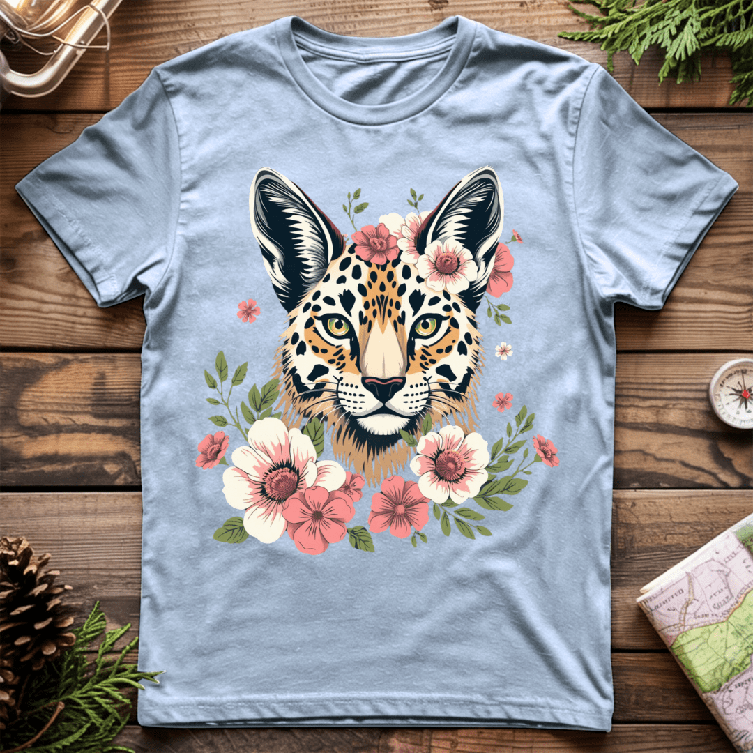 Flower Cheetah T-Shirt