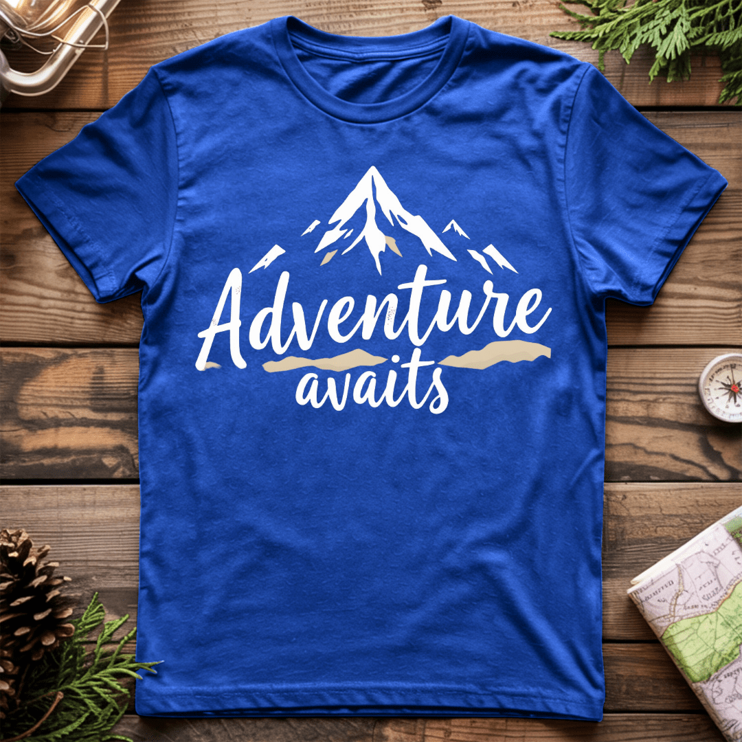 Adventure Awaits Mountain T-Shirt