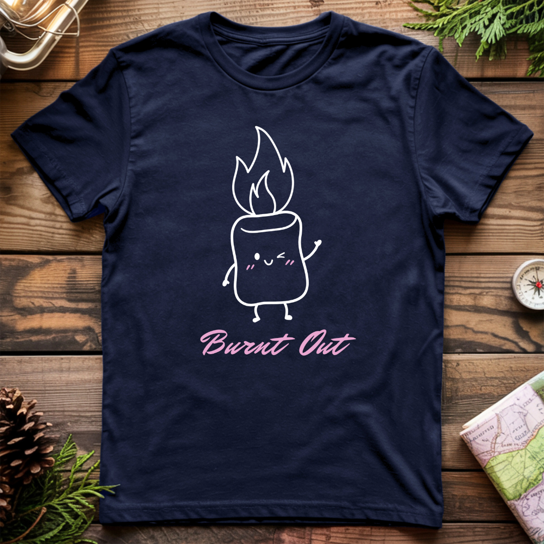 Burnt Out Marshmallow T-Shirt