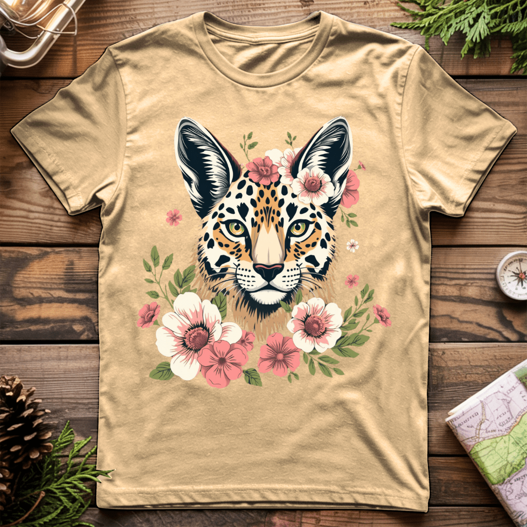 Flower Cheetah T-Shirt