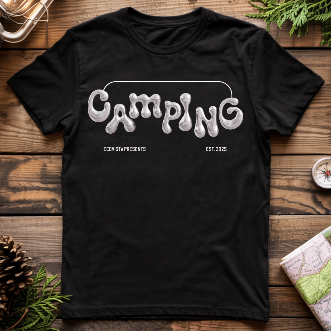 Metallic Camping T-Shirt