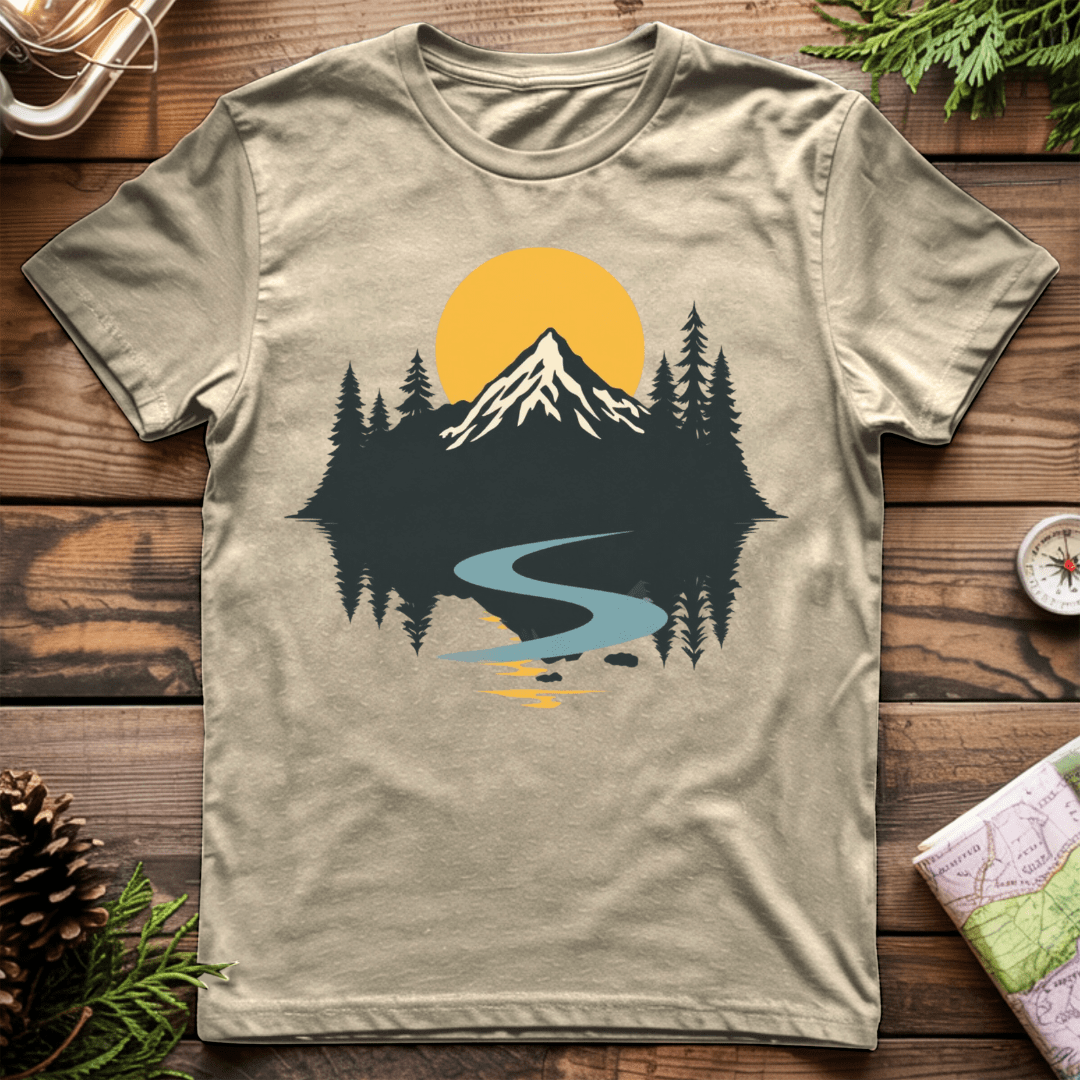 Reflective Mountains T-Shirt