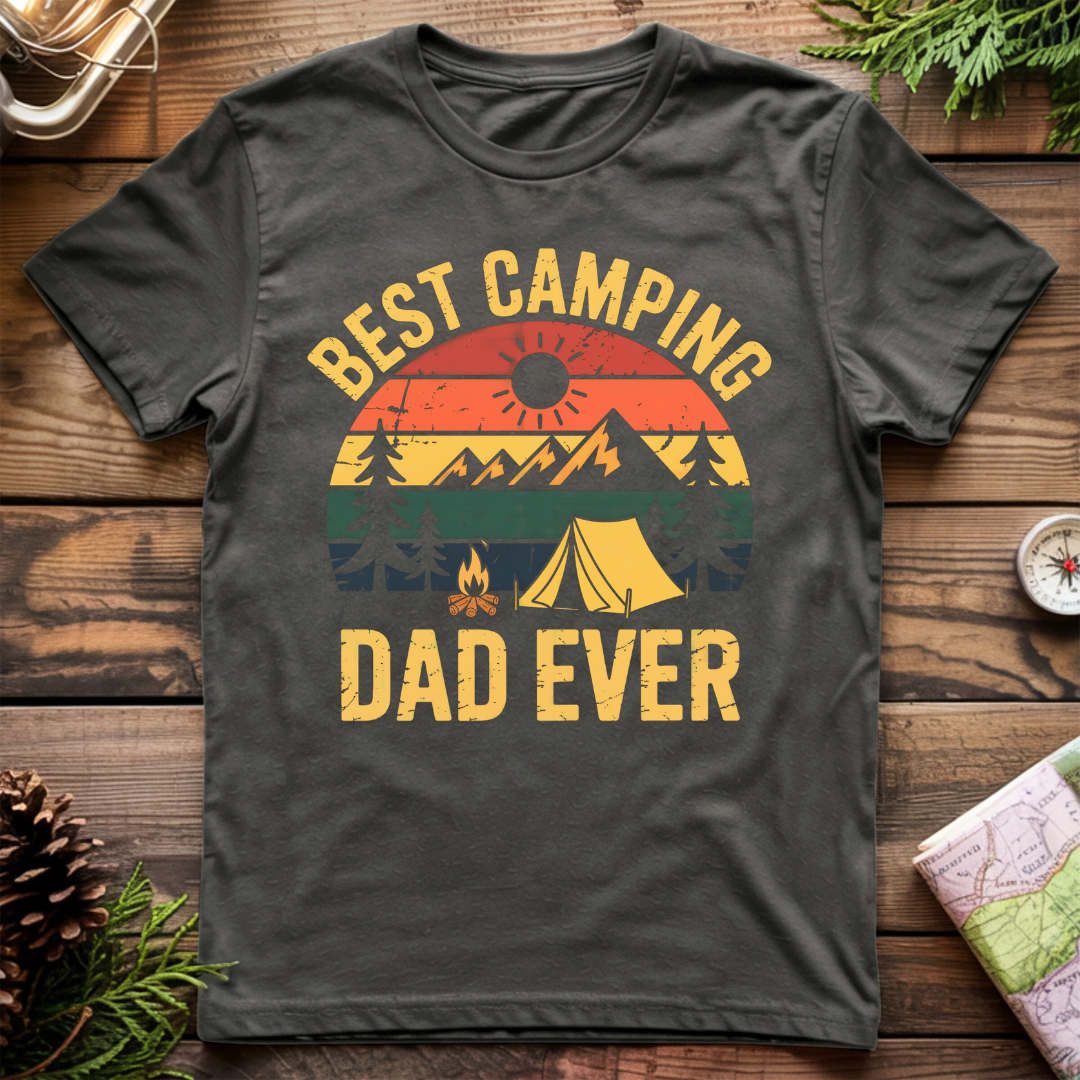 Best Camping Dad Ever T-Shirt