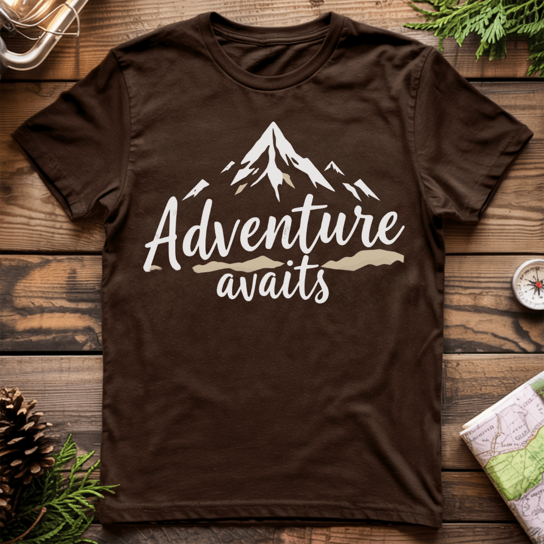 Adventure Awaits Mountain T-Shirt