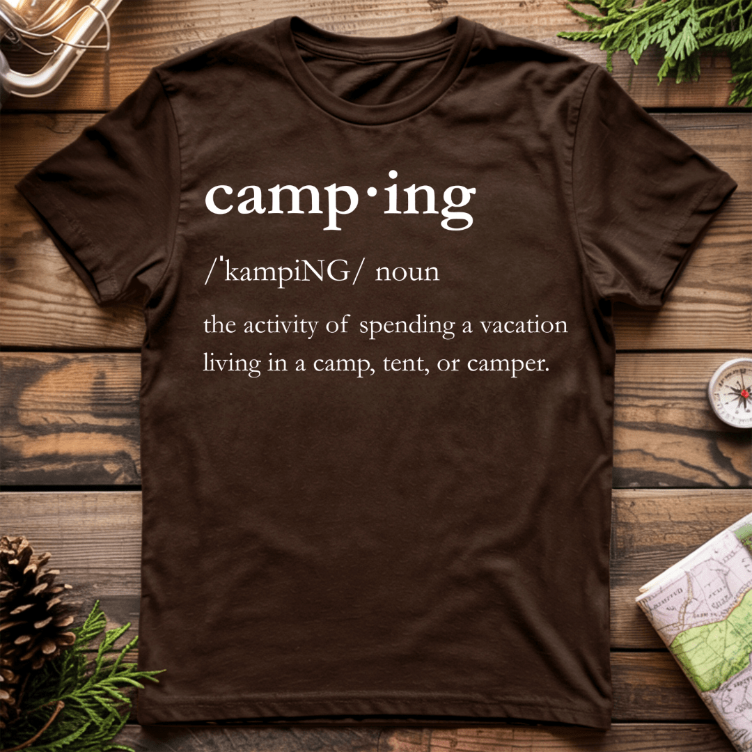 Camping Definition T-Shirt