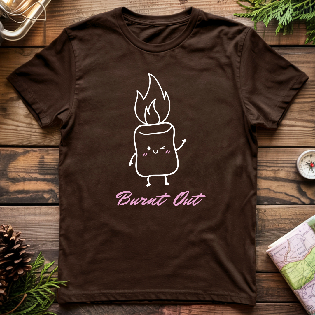 Burnt Out Marshmallow T-Shirt