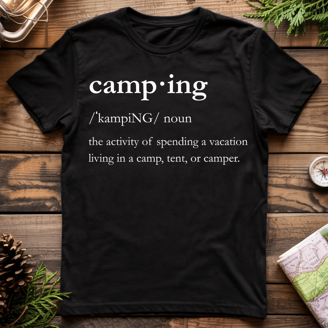 Camping Definition T-Shirt