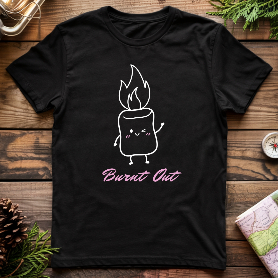 Burnt Out Marshmallow T-Shirt
