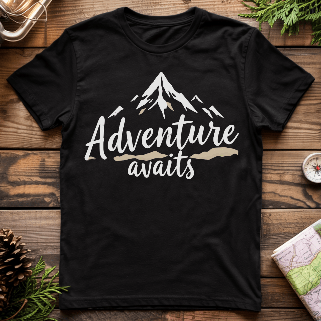 Adventure Awaits Mountain T-Shirt