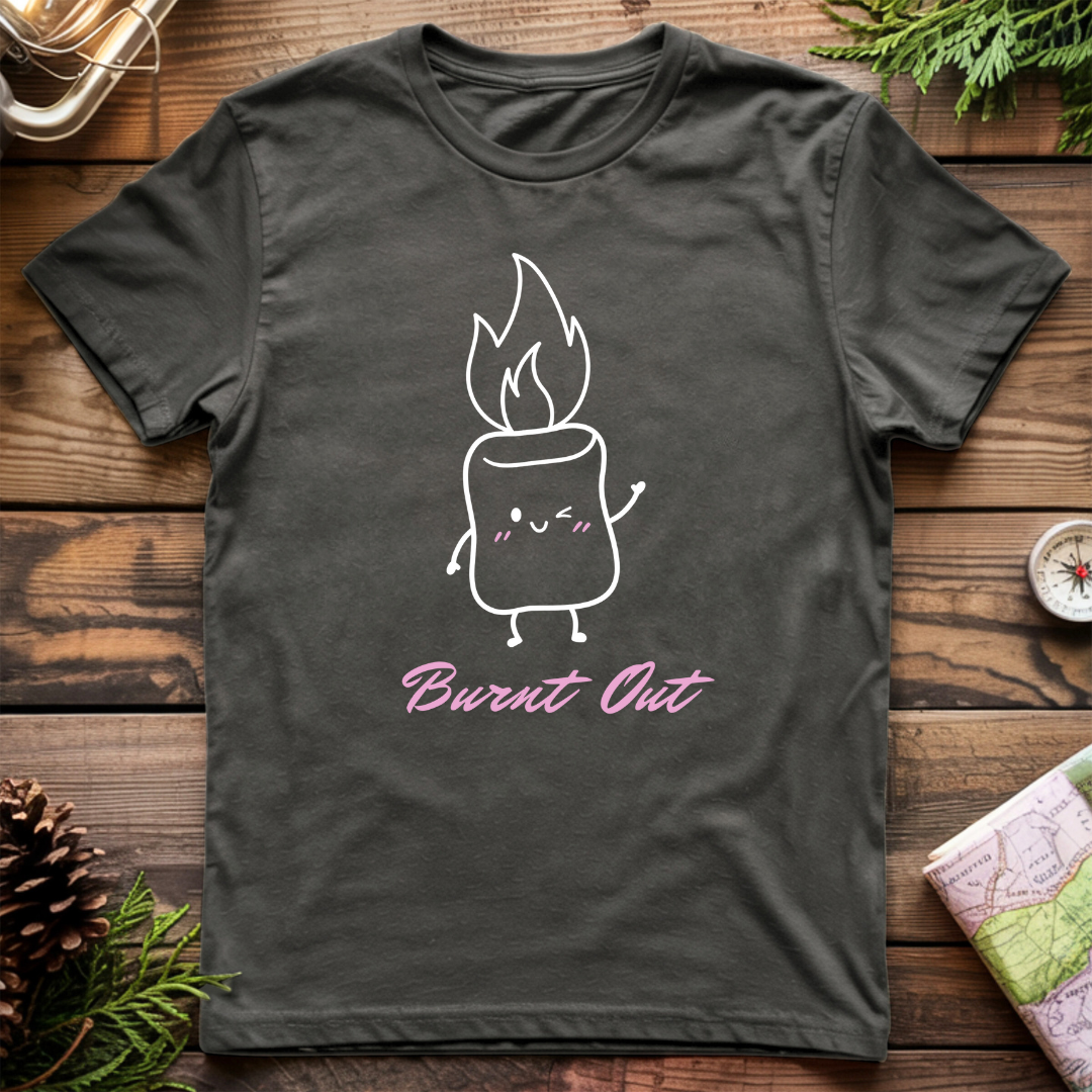 Burnt Out Marshmallow T-Shirt