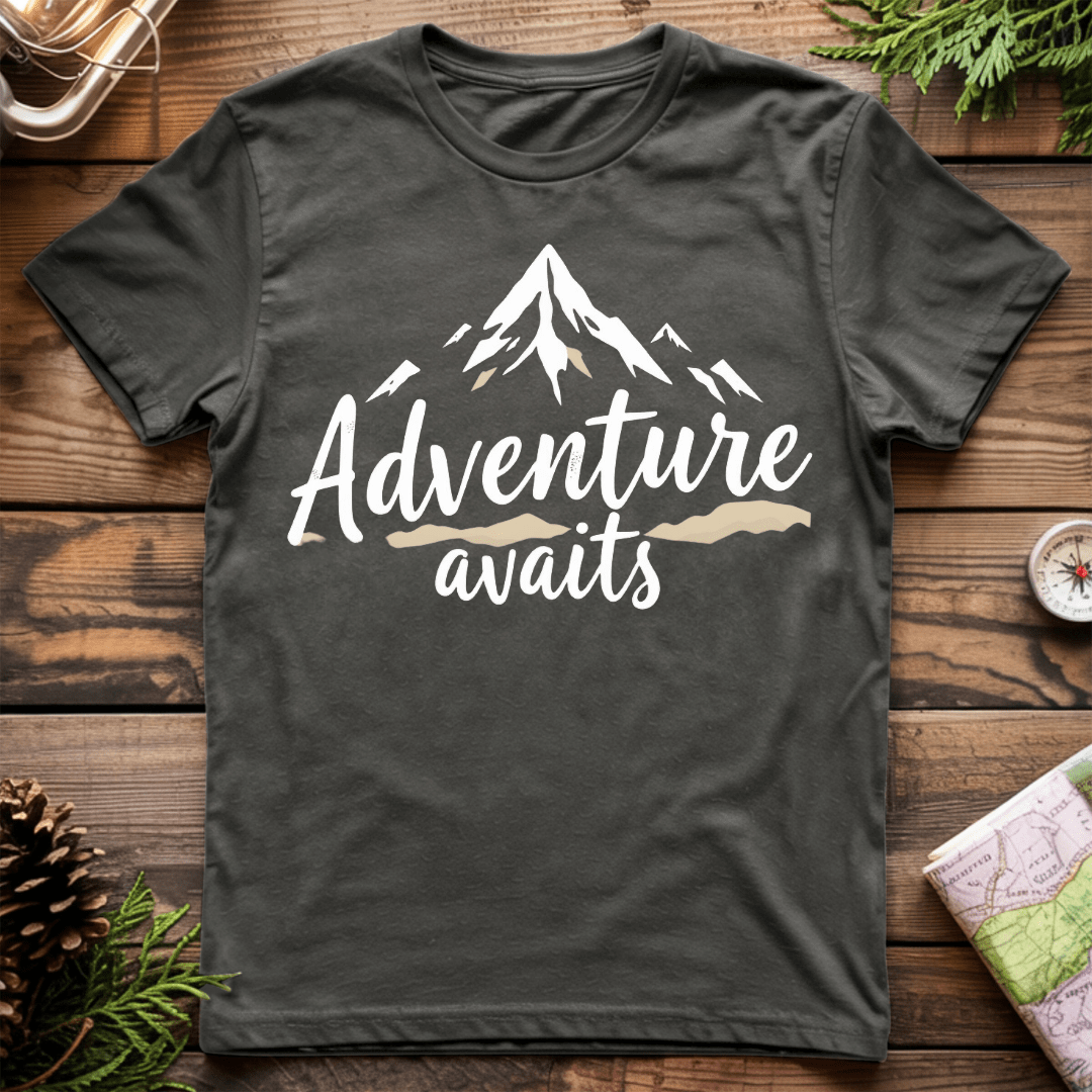 Adventure Awaits Mountain T-Shirt