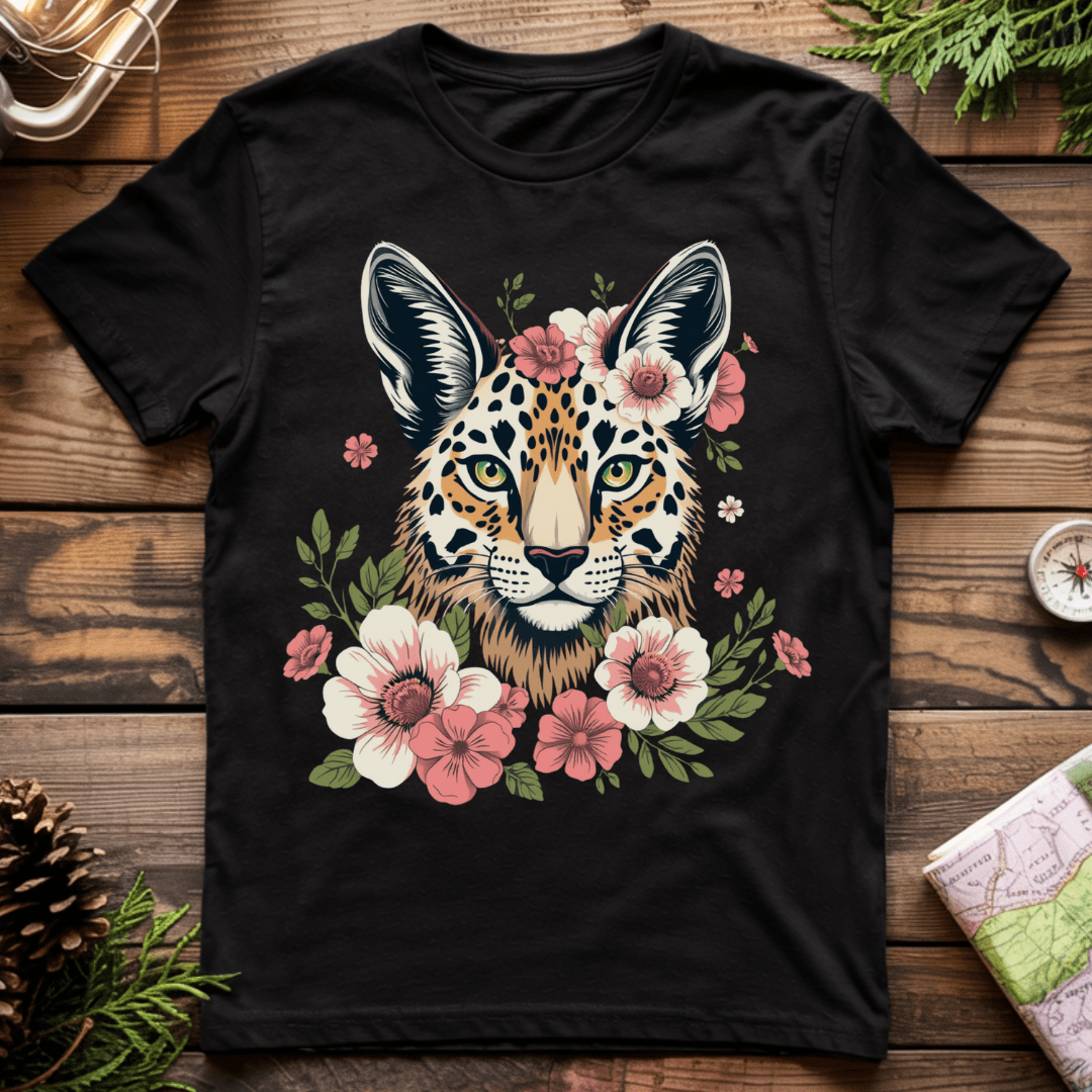 Flower Cheetah T-Shirt