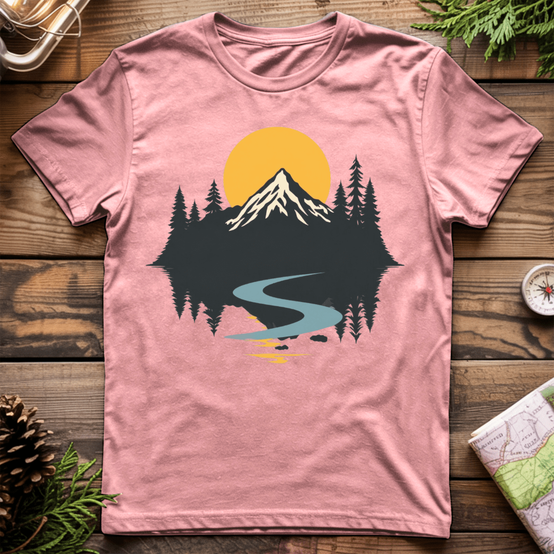 Reflective Mountains T-Shirt