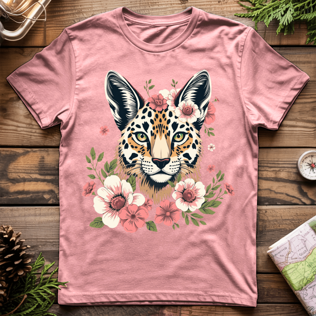 Flower Cheetah T-Shirt