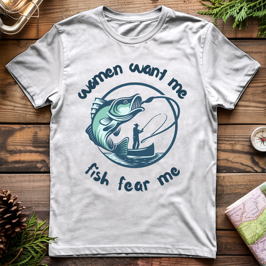 Women Want Me, Fish Fear Me T-Shirt