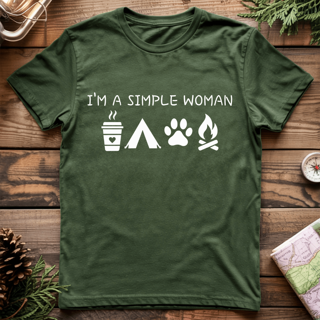 I'm A Simple Woman T-Shirt