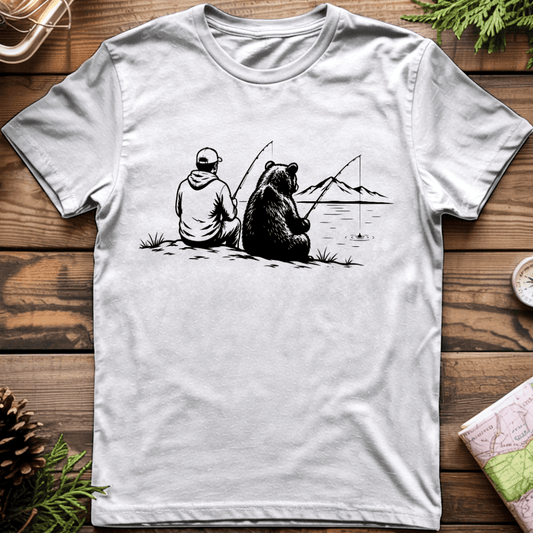 Fishing with Bear T Shirt