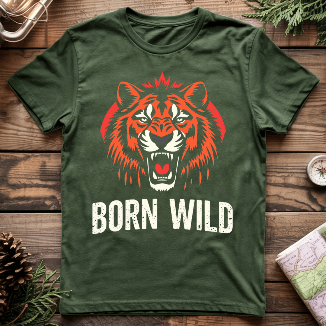 Born Wild Tiger T-Shirt