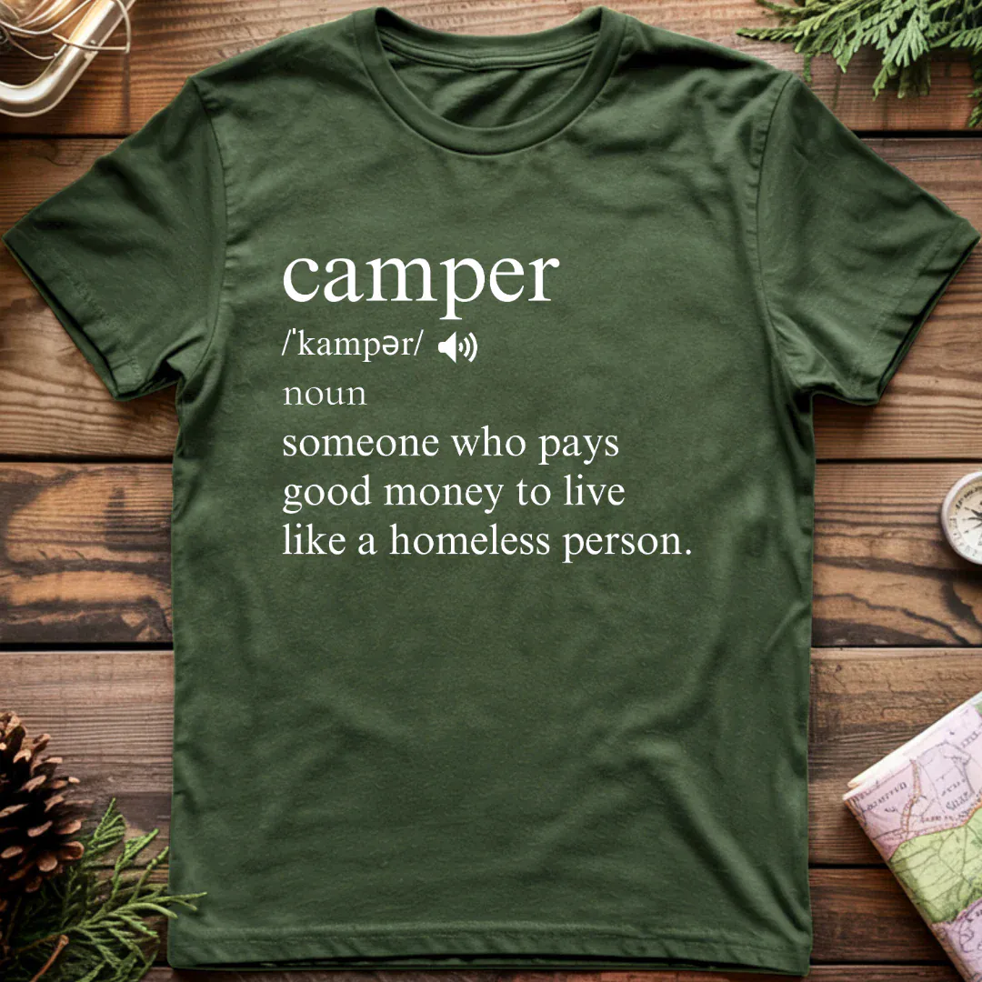 Camper Definition T-Shirt