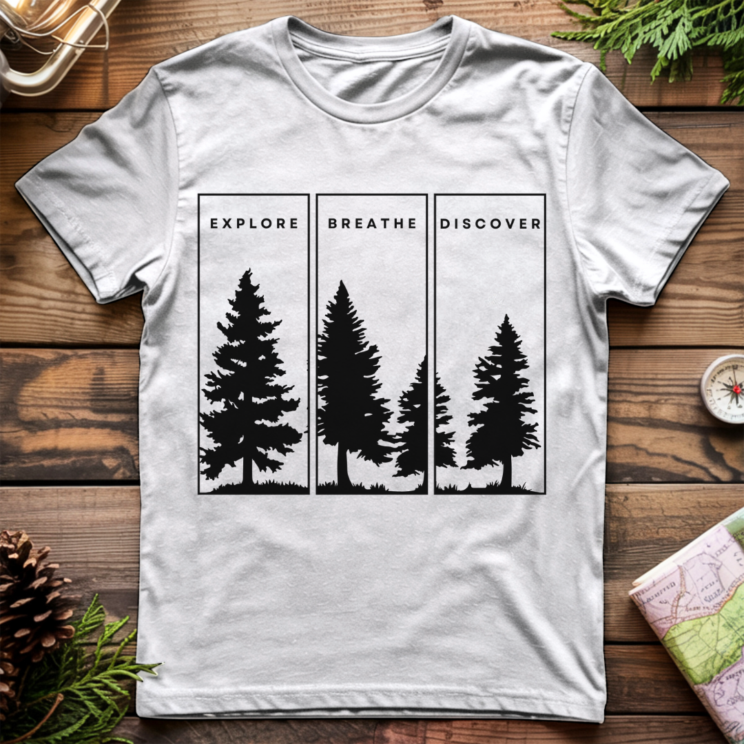Explore, Breathe, Discover T-Shirt