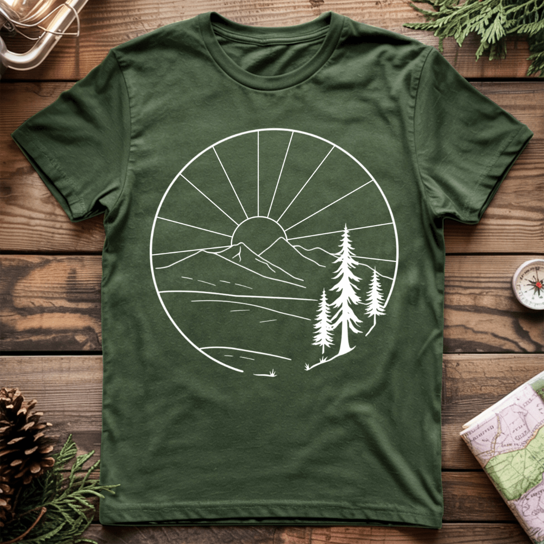 Sunrise Landscape T-Shirt