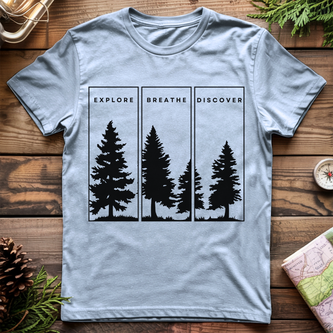 Explore, Breathe, Discover T-Shirt