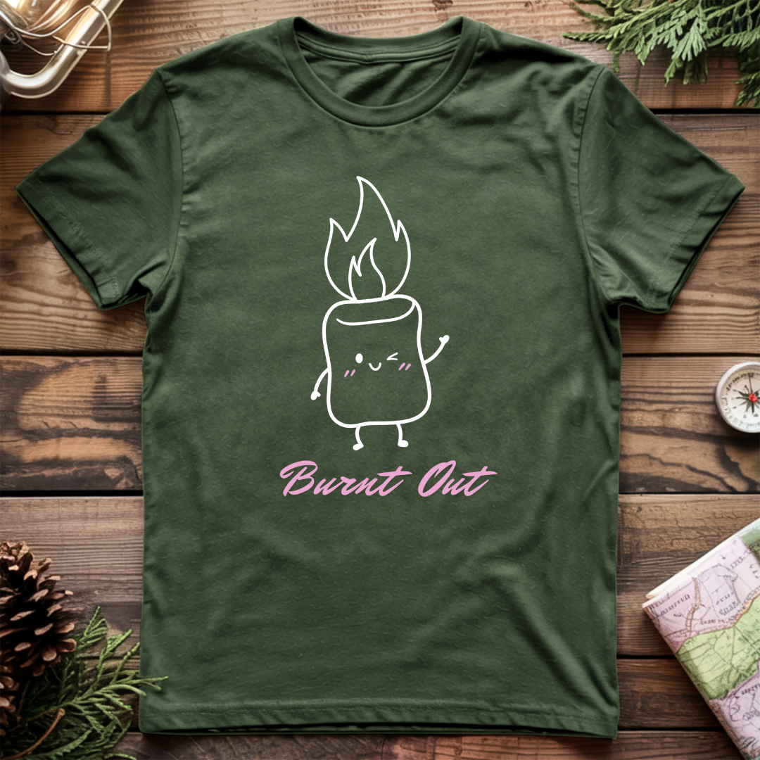 Burnt Out Marshmallow T-Shirt