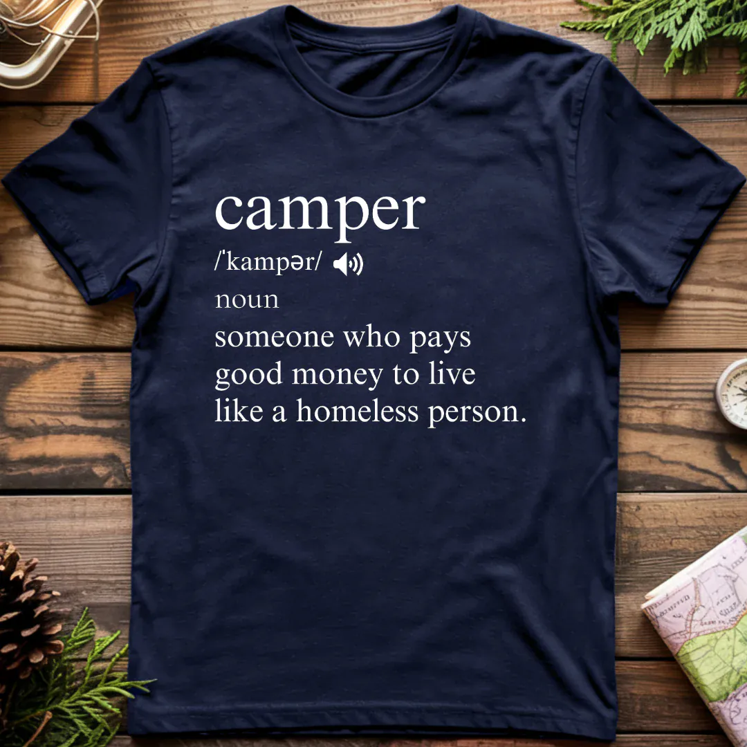 Camper Definition T-Shirt