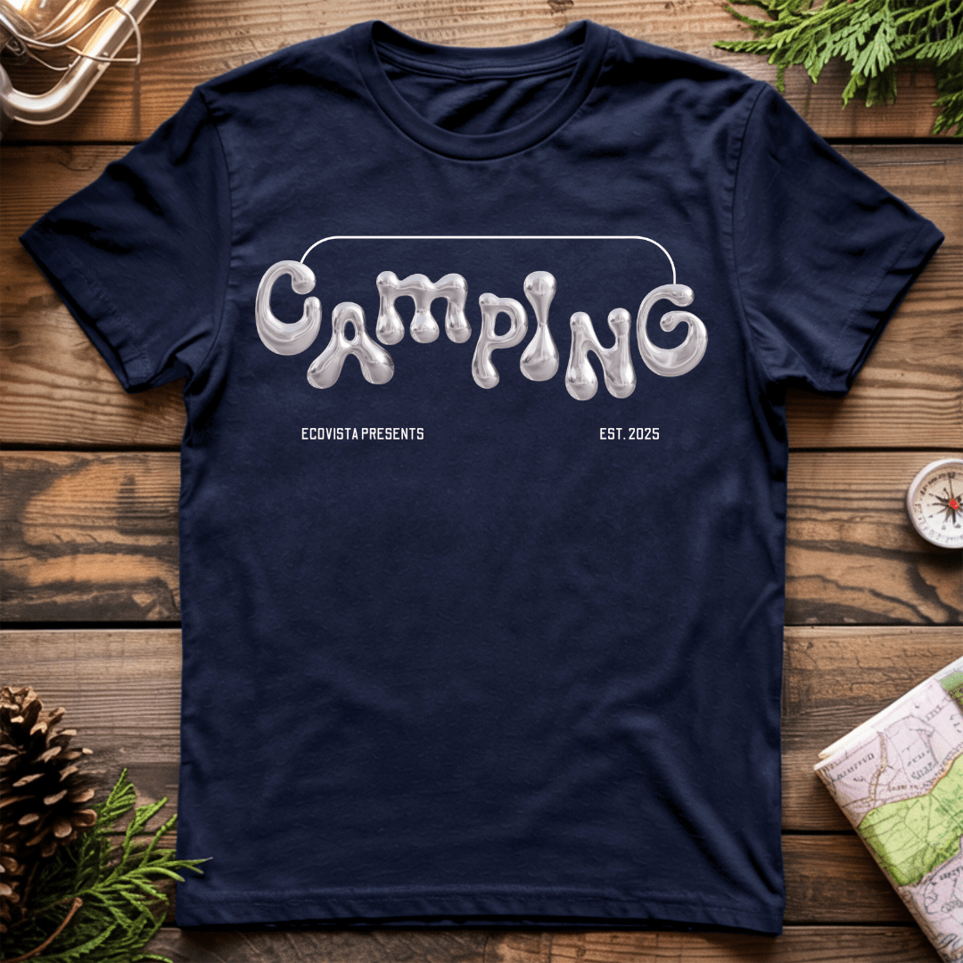Metallic Camping T-Shirt