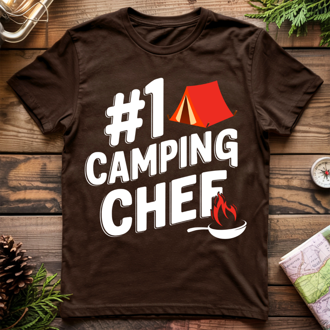 #1 Camping Chef T-Shirt