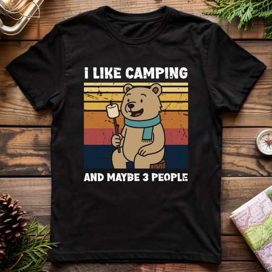 I Like Camping and Maybe 3 People T-Shirt