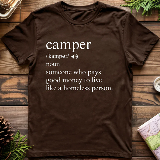 Camper Definition T-Shirt