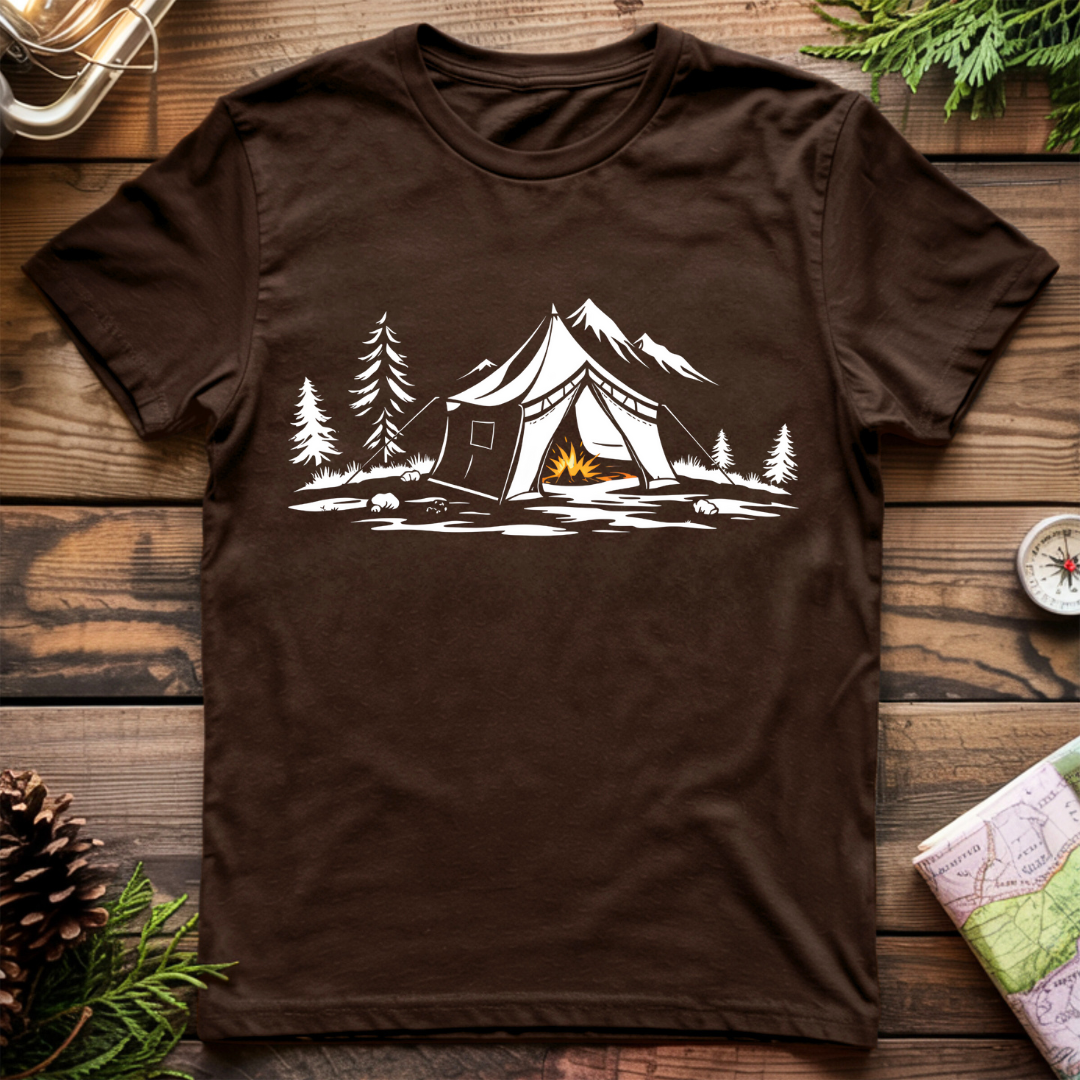 Camping Tent T-Shirt