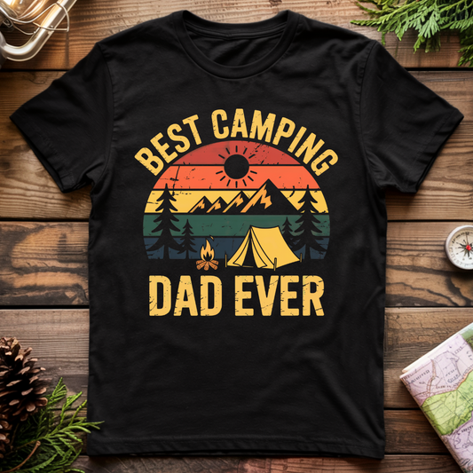 Best Camping Dad Ever T-Shirt