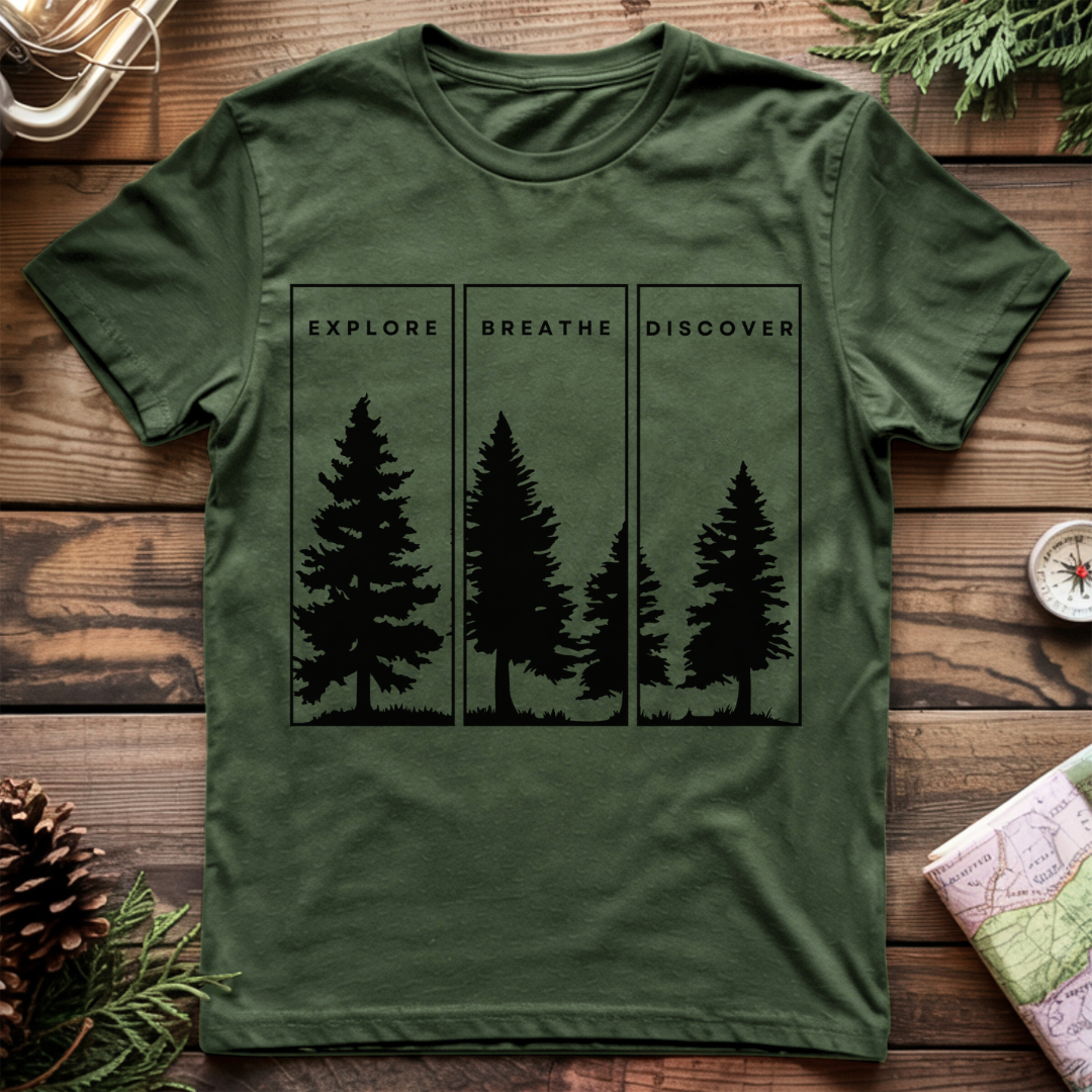 Explore, Breathe, Discover T-Shirt