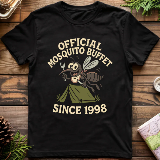 Official Mosquito Buffet Since 1998 T-Shirt