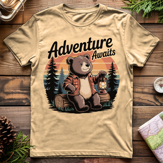 Adventure Awaits Bear T-Shirt