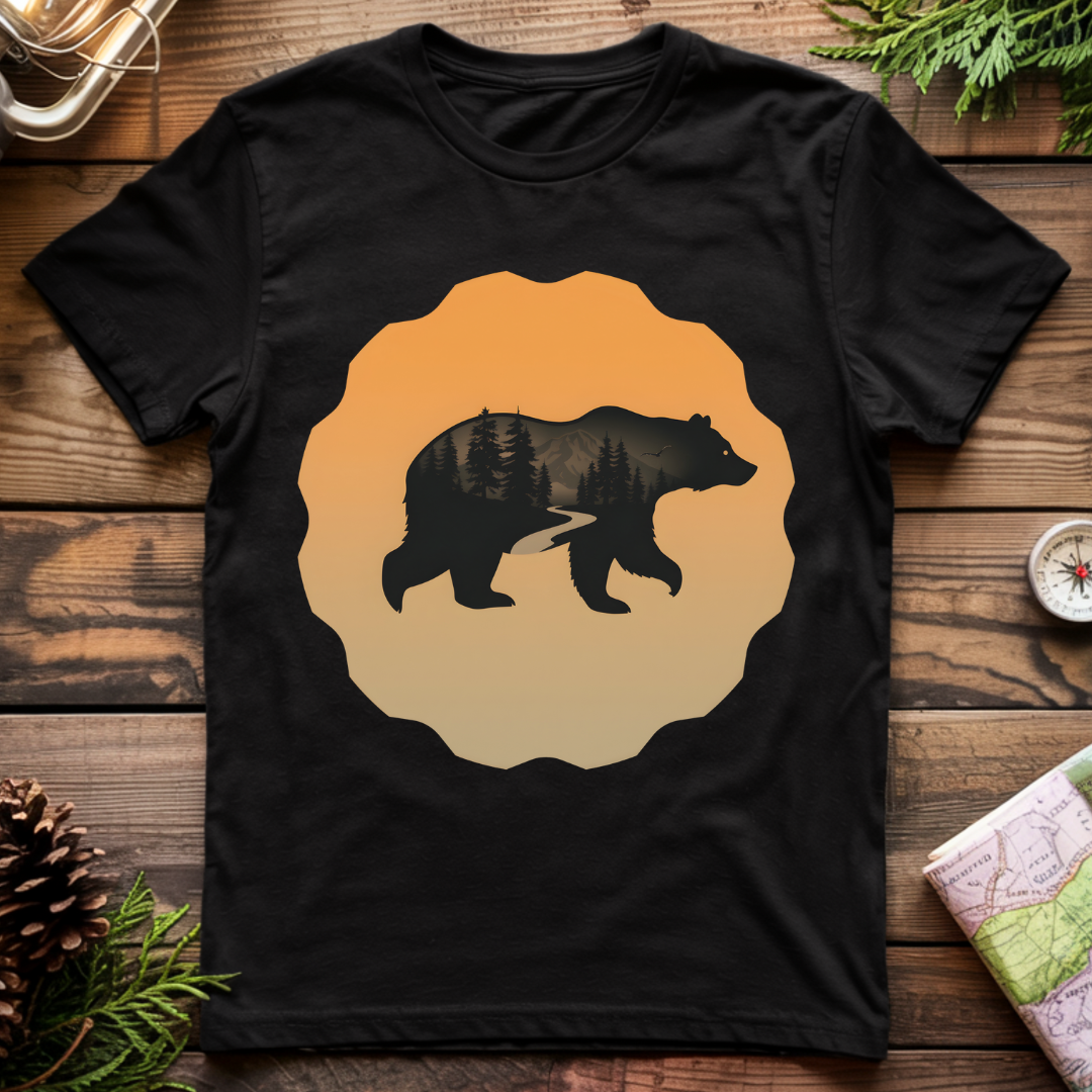 Bear Silhouette T-Shirt