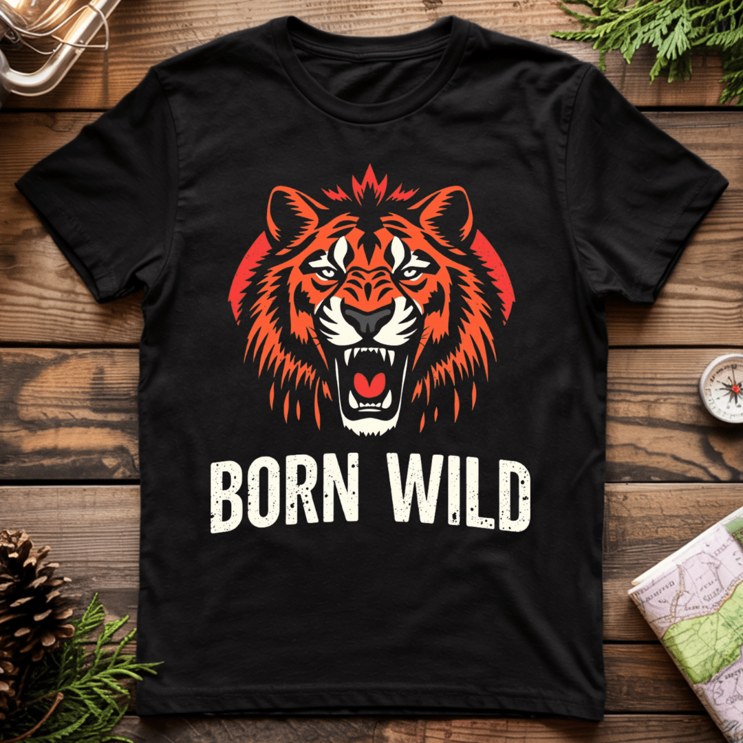 Born Wild Tiger T-Shirt