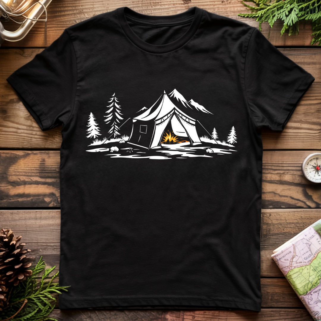 Camping Tent T-Shirt