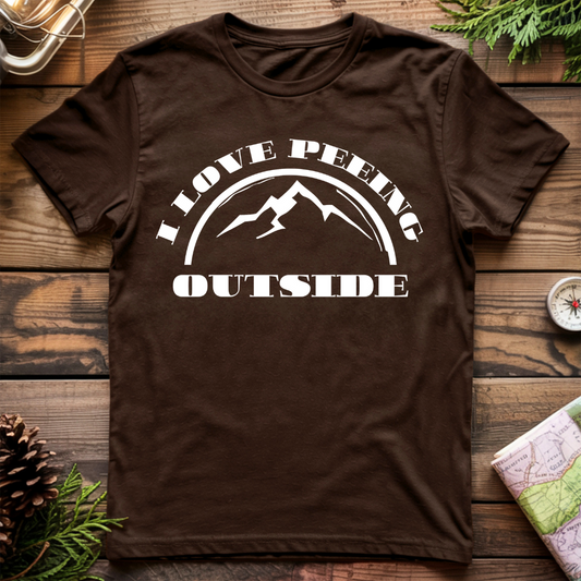I Love Peeing Outside T-Shirt