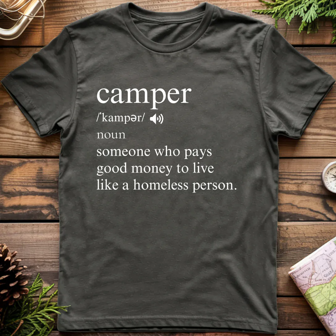 Camper Definition T-Shirt