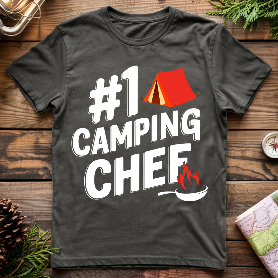 #1 Camping Chef T-Shirt