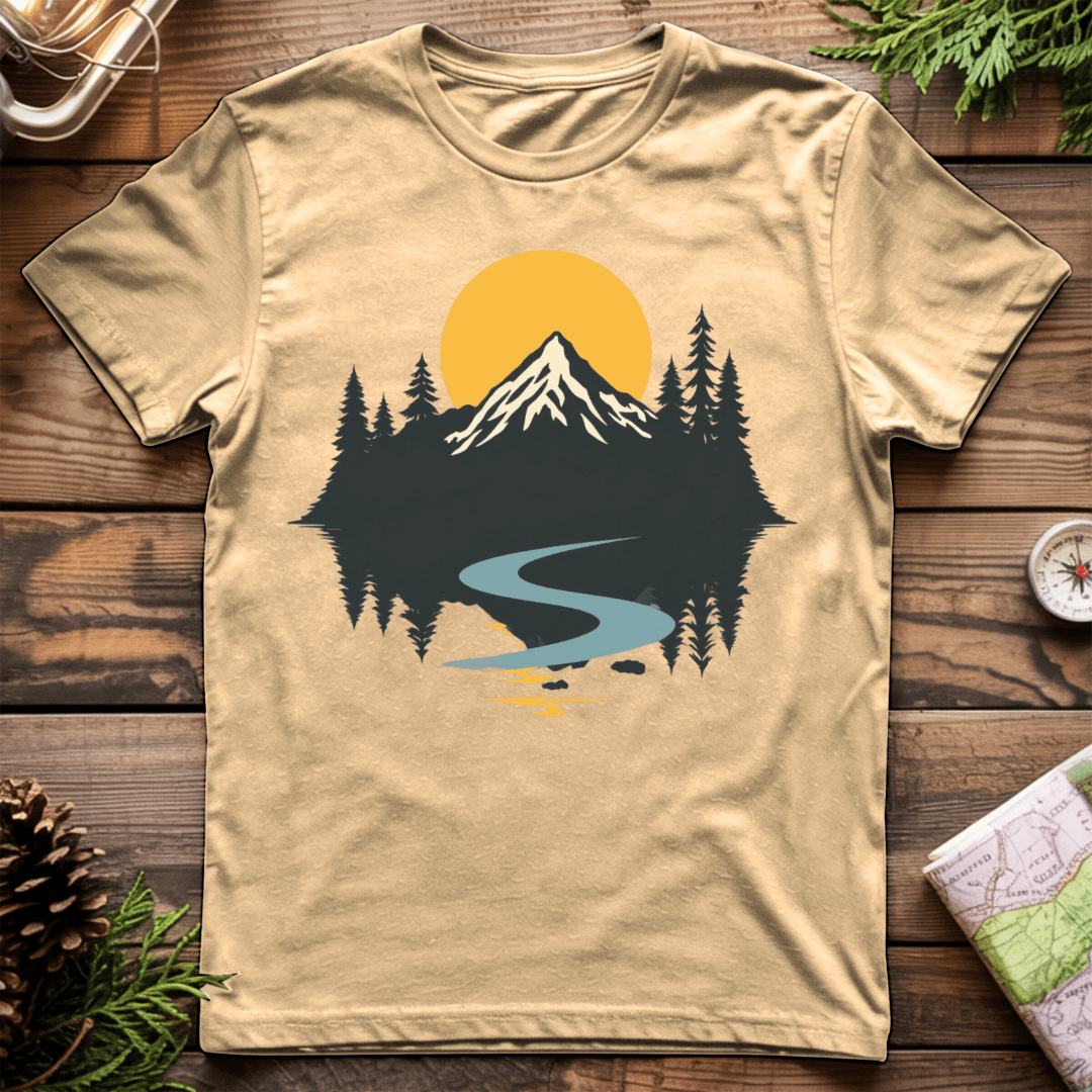 Reflective Mountains T-Shirt