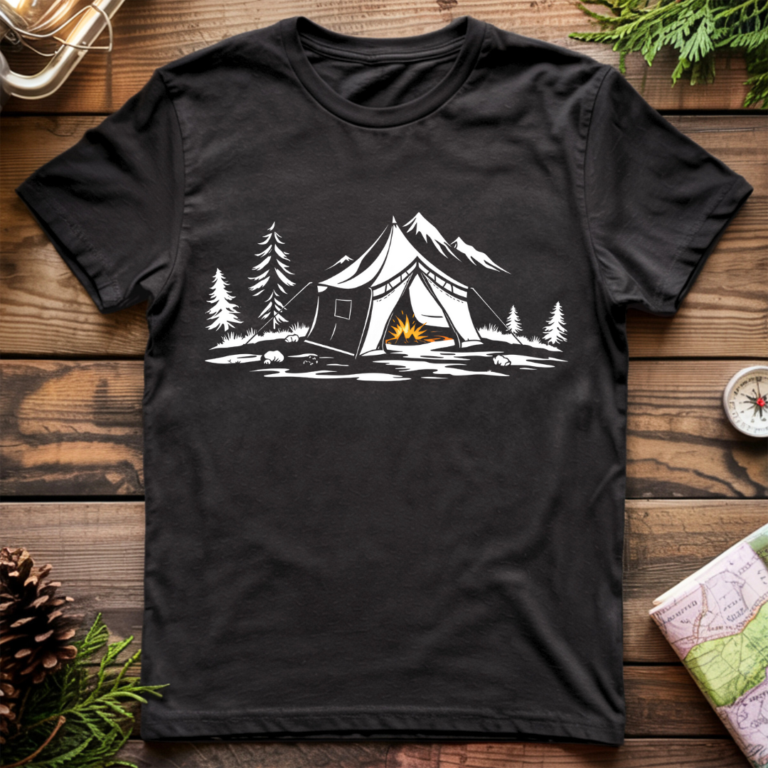 Camping Tent T-Shirt