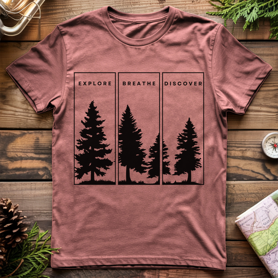 Explore, Breathe, Discover T-Shirt