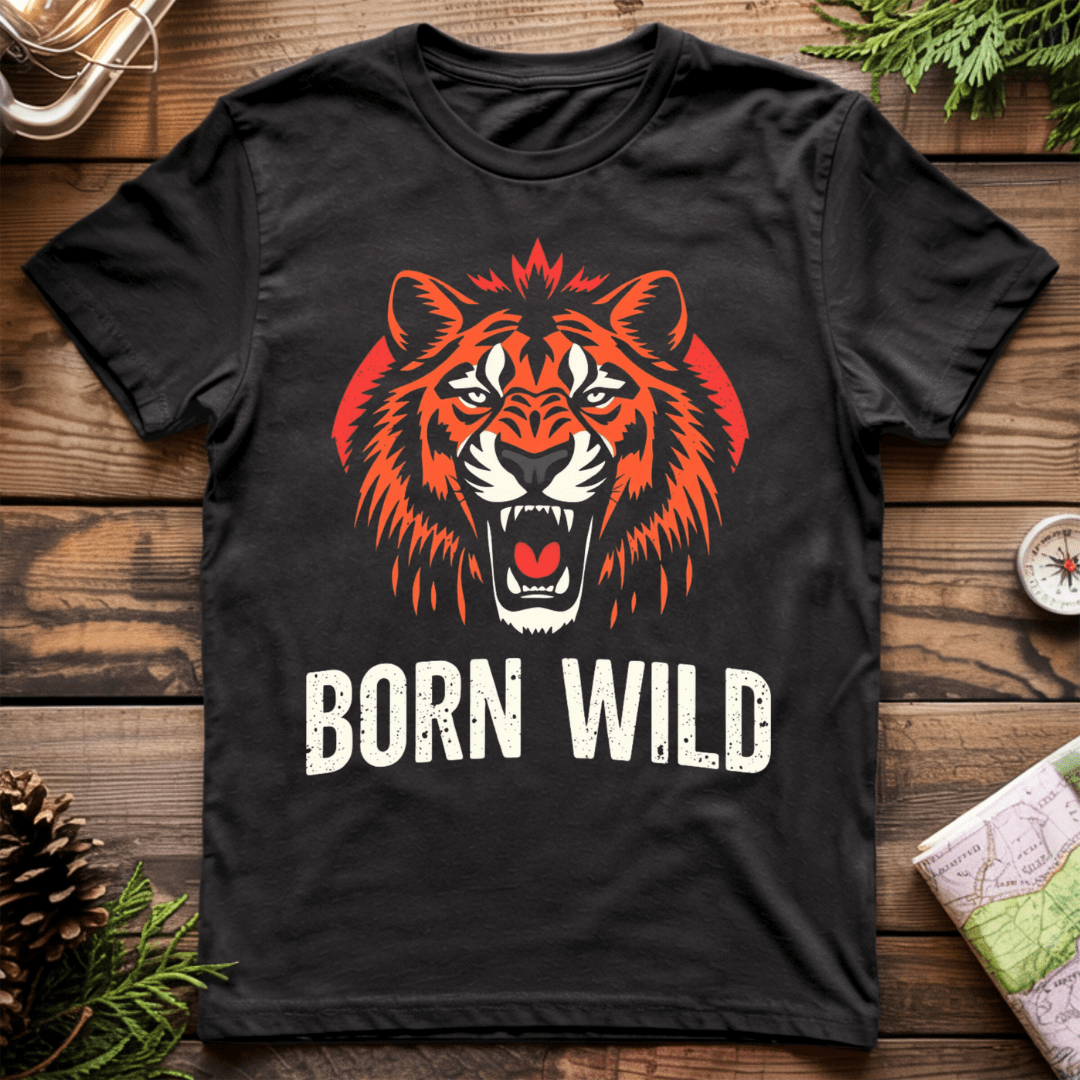 Born Wild Tiger T-Shirt