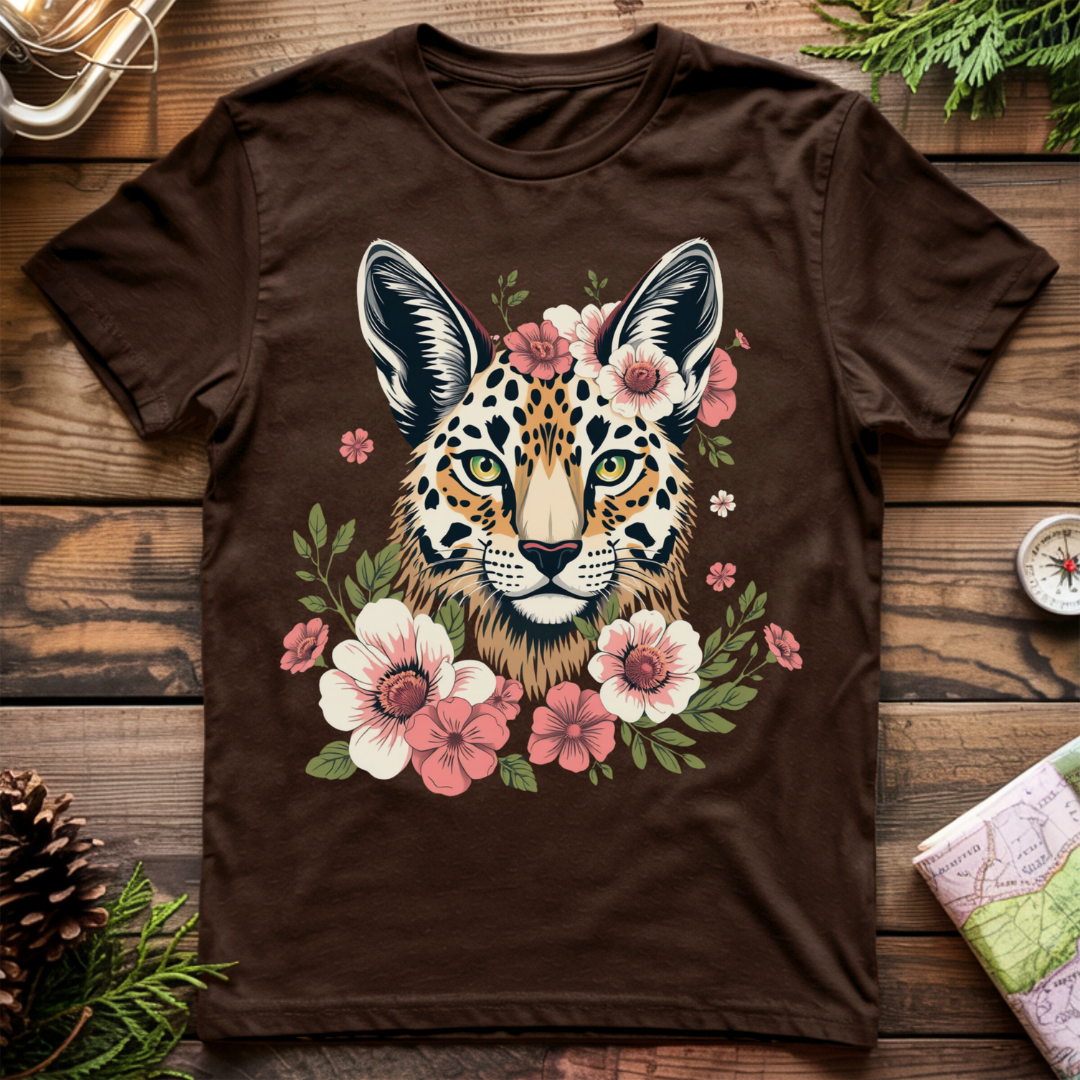 Flower Cheetah T-Shirt